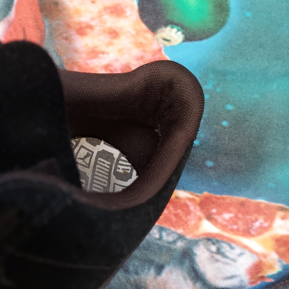 Black Suede Pumas - Picture 7 of 9